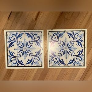 Wooden Wall Sign (Set of 2)